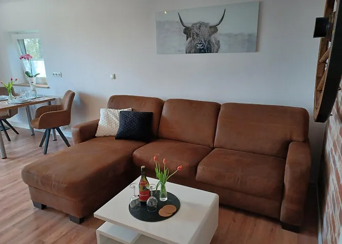 Ferienwohnungen-jappe-landliebe شقة *